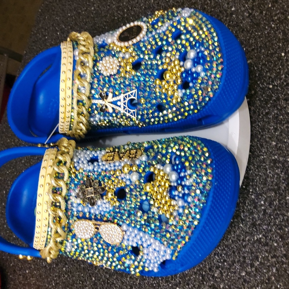 Women & men blingout Crocs by Karolyn b  from the 💋💐BOUTIQUE NightCAP